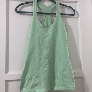 Lululemon mint tank top size 4